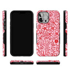 Blush Garden | Floral Doodle Case