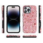 Blush Garden | Floral Doodle Case