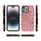 Blush Garden | Floral Doodle Case