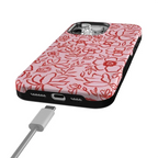Blush Garden | Floral Doodle Case