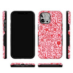 Blush Garden | Floral Doodle Case