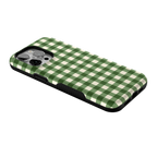 Checked Twice | Green Plaid Case