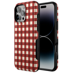 Checked Twice | Red Plaid Case