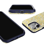 Boho Blooms | Golden Floral Case