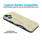 Boho Blooms | Golden Floral Case