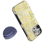 Boho Blooms | Golden Floral Case