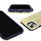 Boho Blooms | Golden Floral Case