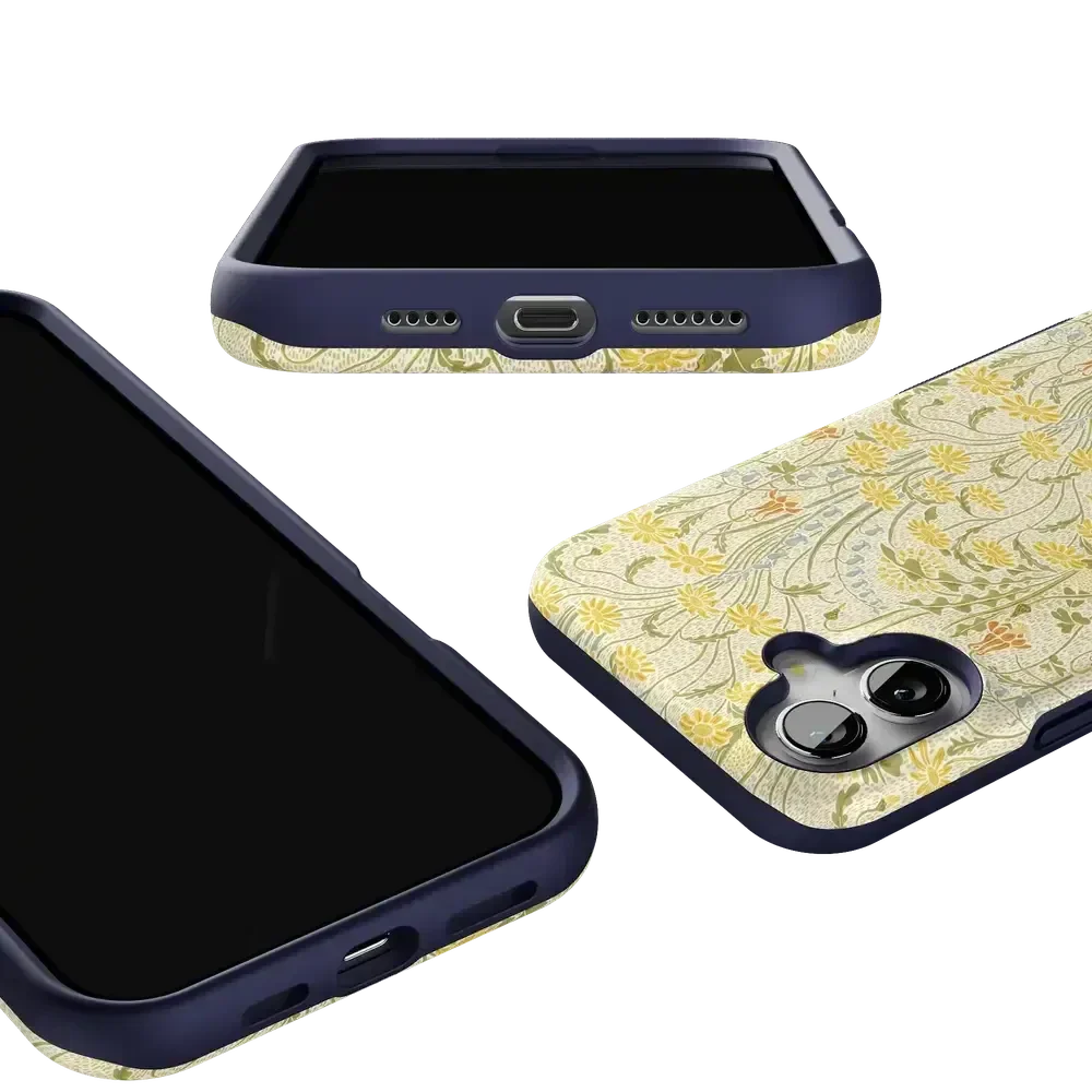 Boho Blooms | Golden Floral Case
