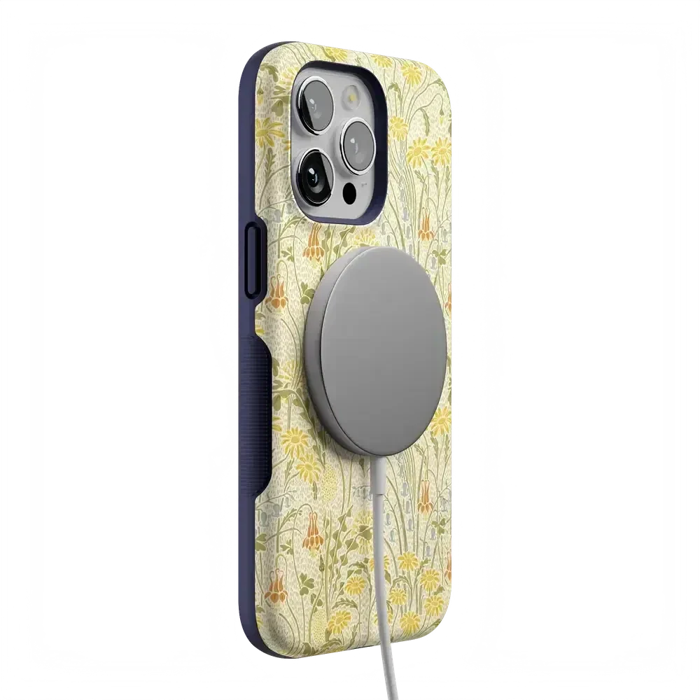 Boho Blooms | Golden Floral Case