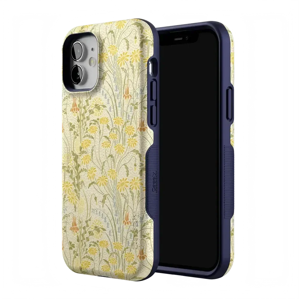 Boho Blooms | Golden Floral Case