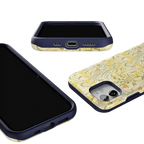 Boho Blooms | Golden Floral Case