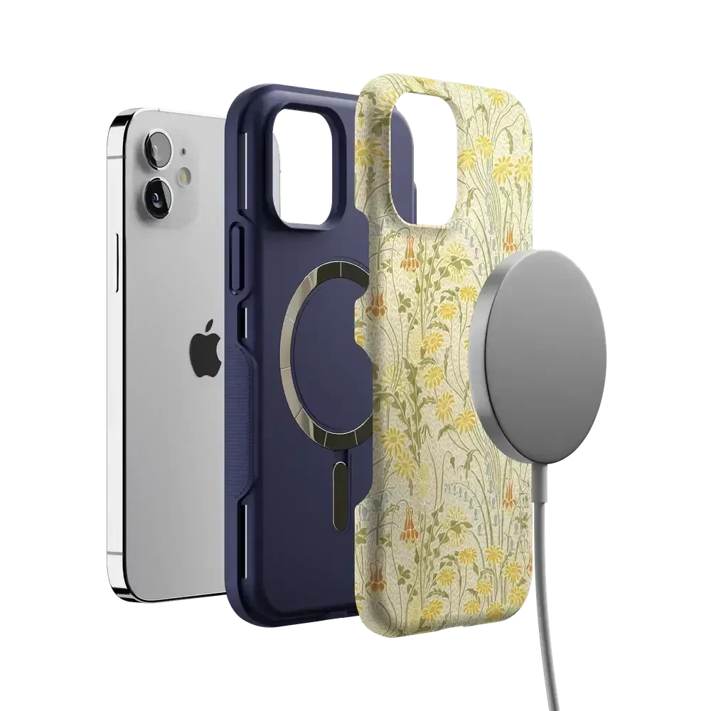 Boho Blooms | Golden Floral Case