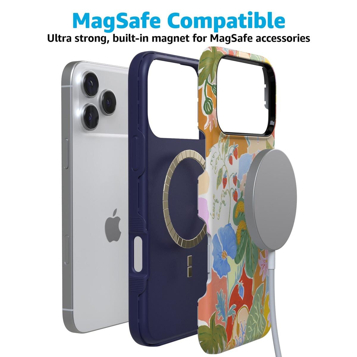 Botanical Blooms | Floral Patchwork Case