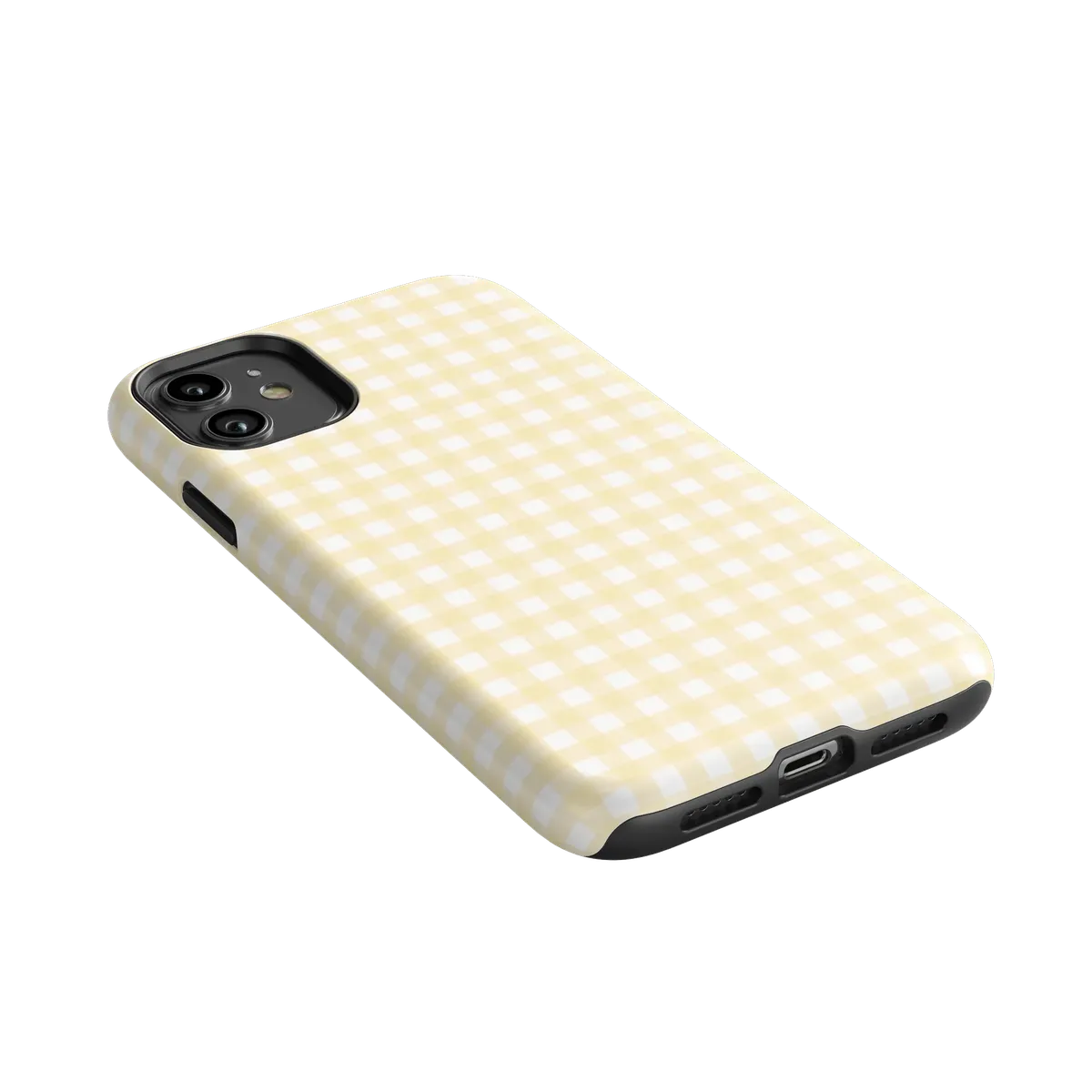 Pastel Picnic | Yellow Gingham Case