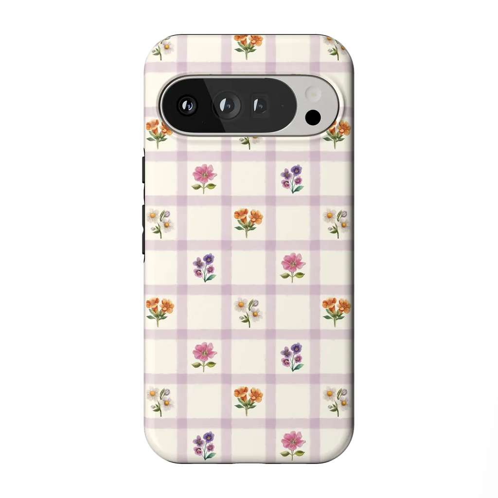 Meadow Check | Floral Gingham Case