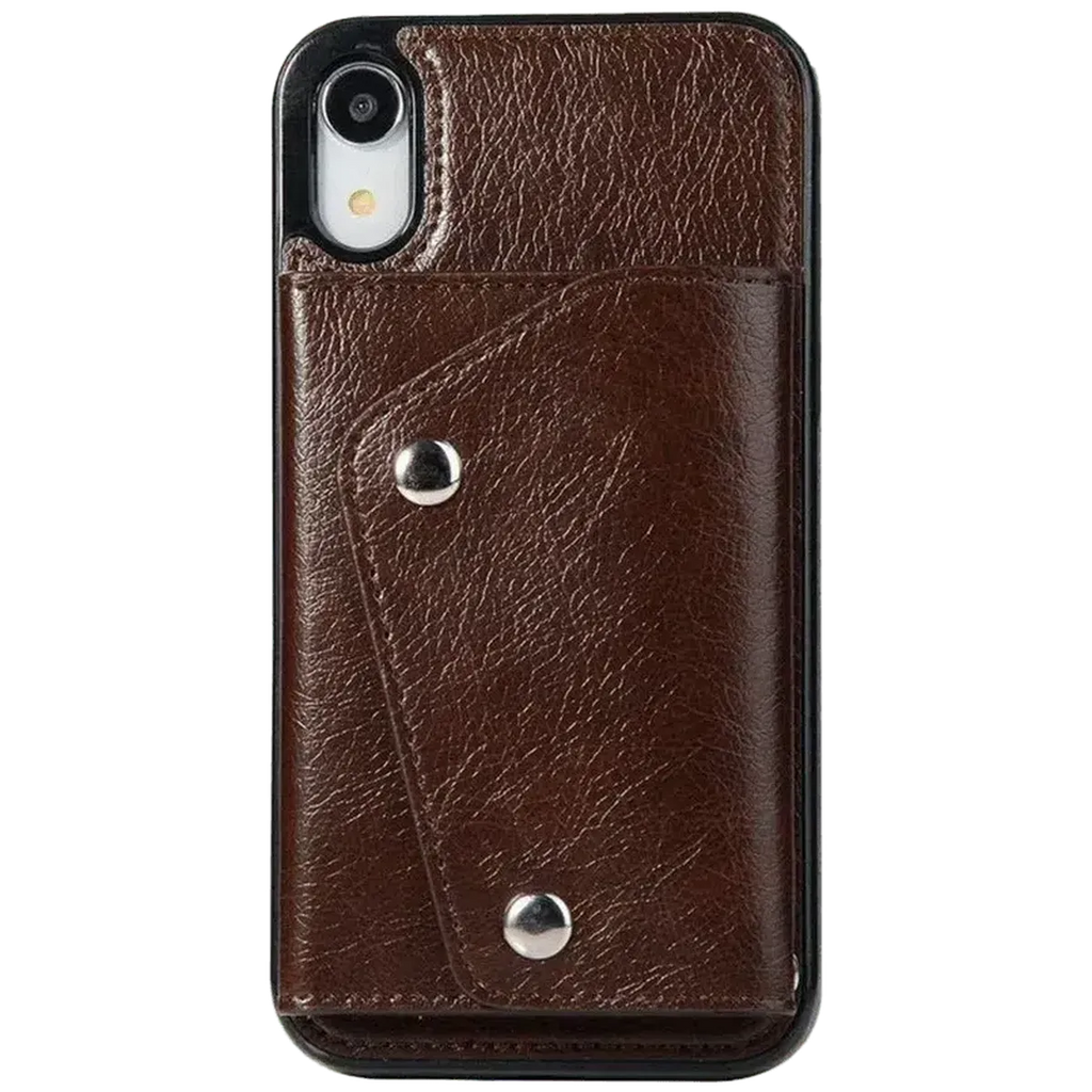 Brown Vegan Leather | Wallet Case
