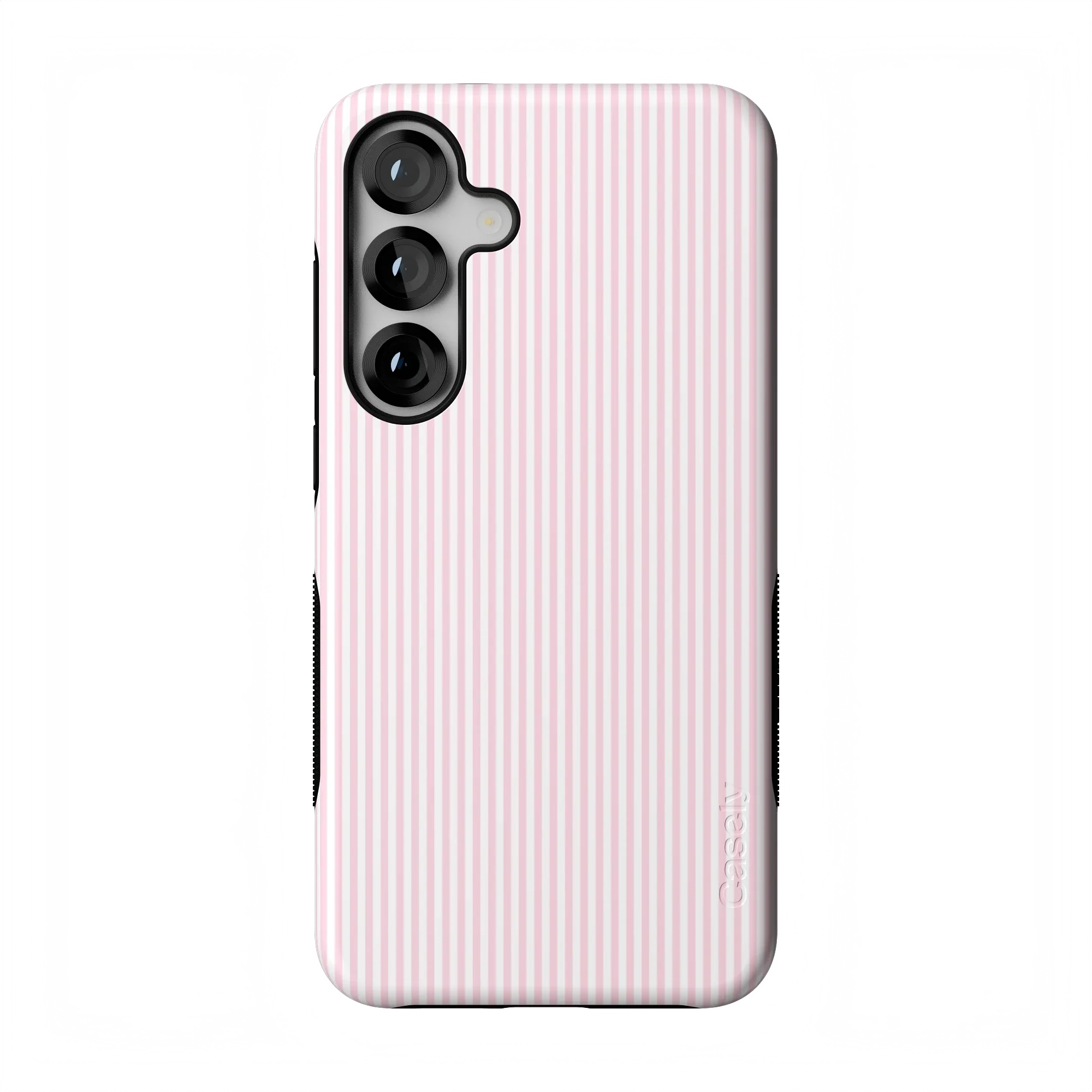 Stripes and the City | Light Pink Pinstripe Case