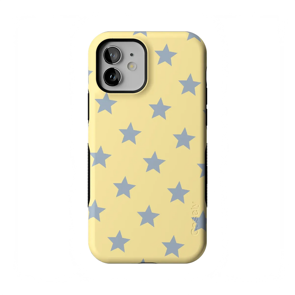 Shine Bright | Butter Yellow Stars Case
