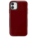 Burgundy Red on Black | Ultra-Protective Bold Case