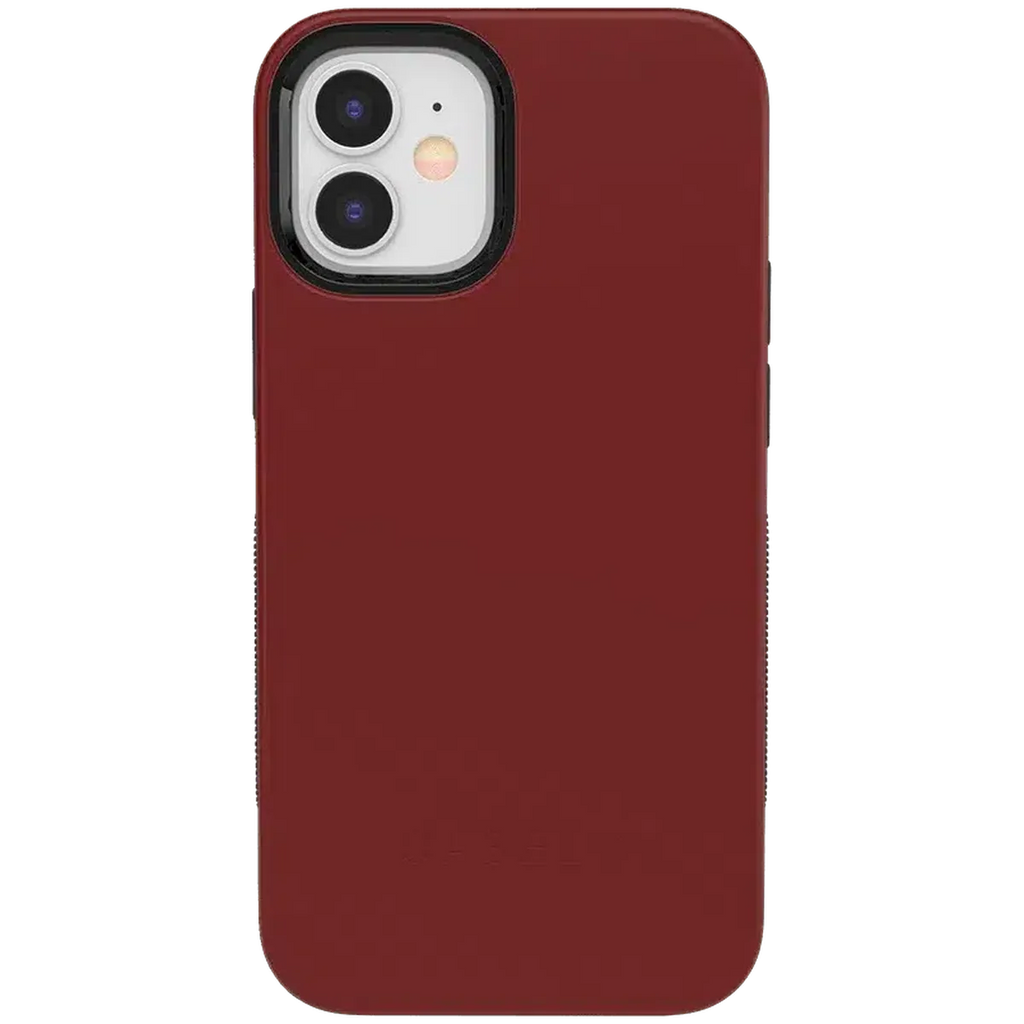 Burgundy Red on Black | Ultra-Protective Bold Case