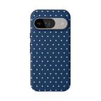 On the Dot | Navy Polka Dot Case