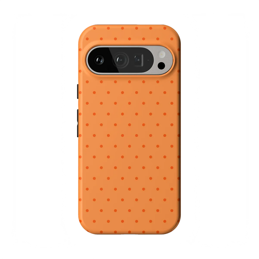 On the Dot | Orange Polka Dot Case