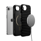 On the Dot | White Polka Dot Case