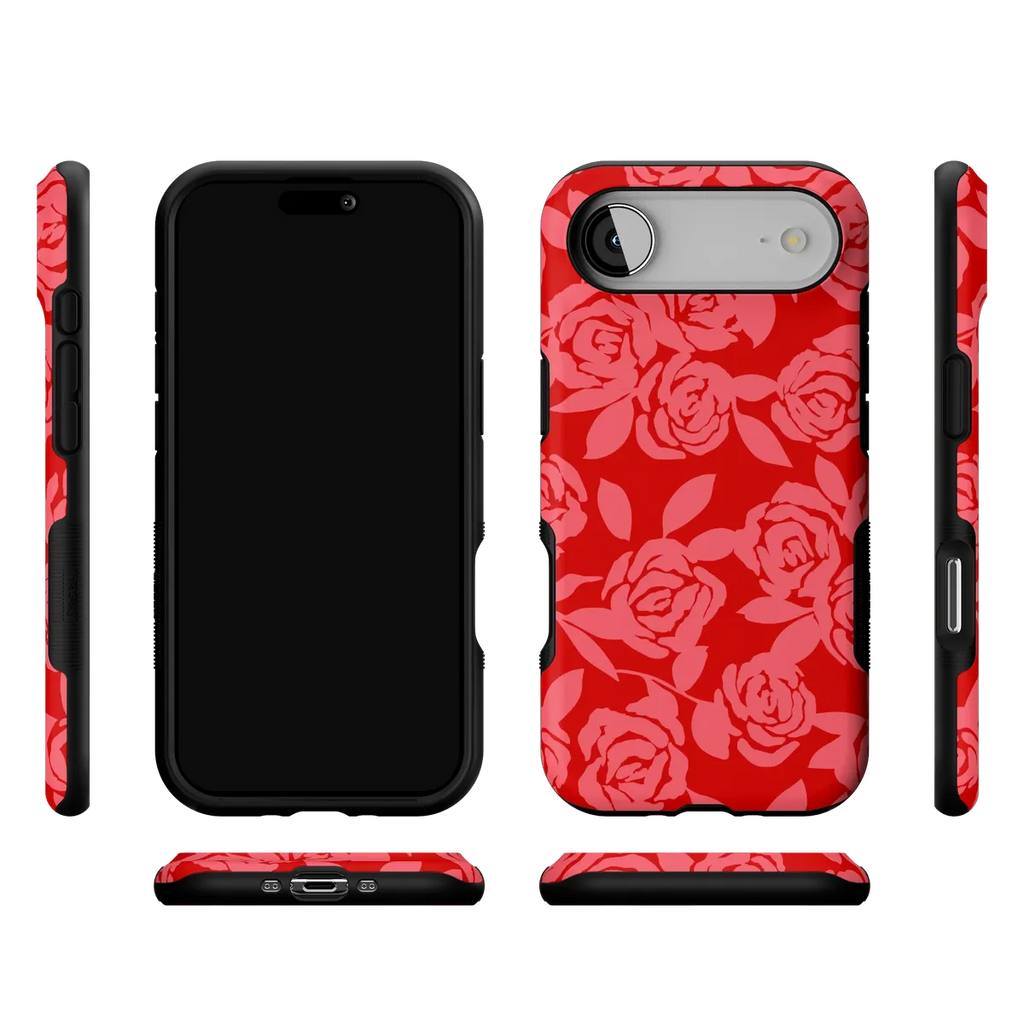 Final Rose | Red & Pink Floral Case