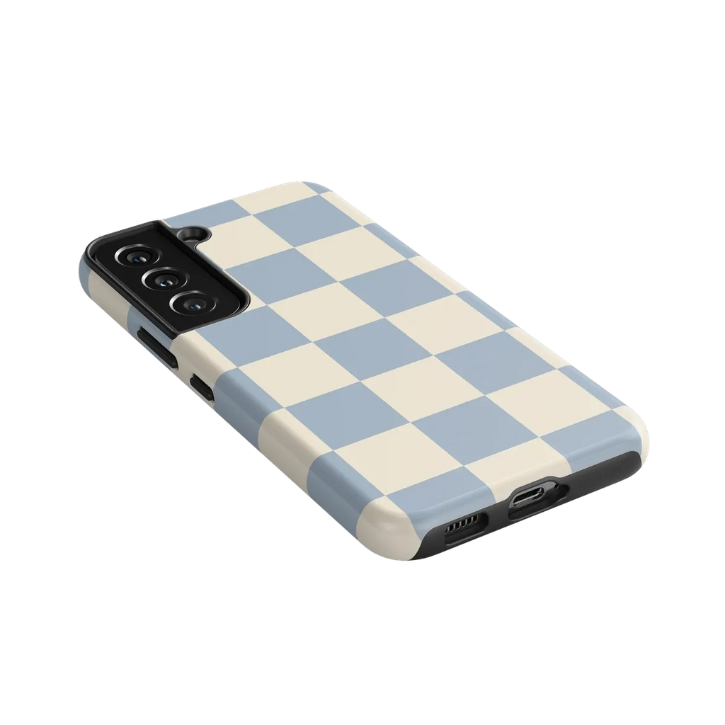 Fit Check | Light Blue Checkerboard Case