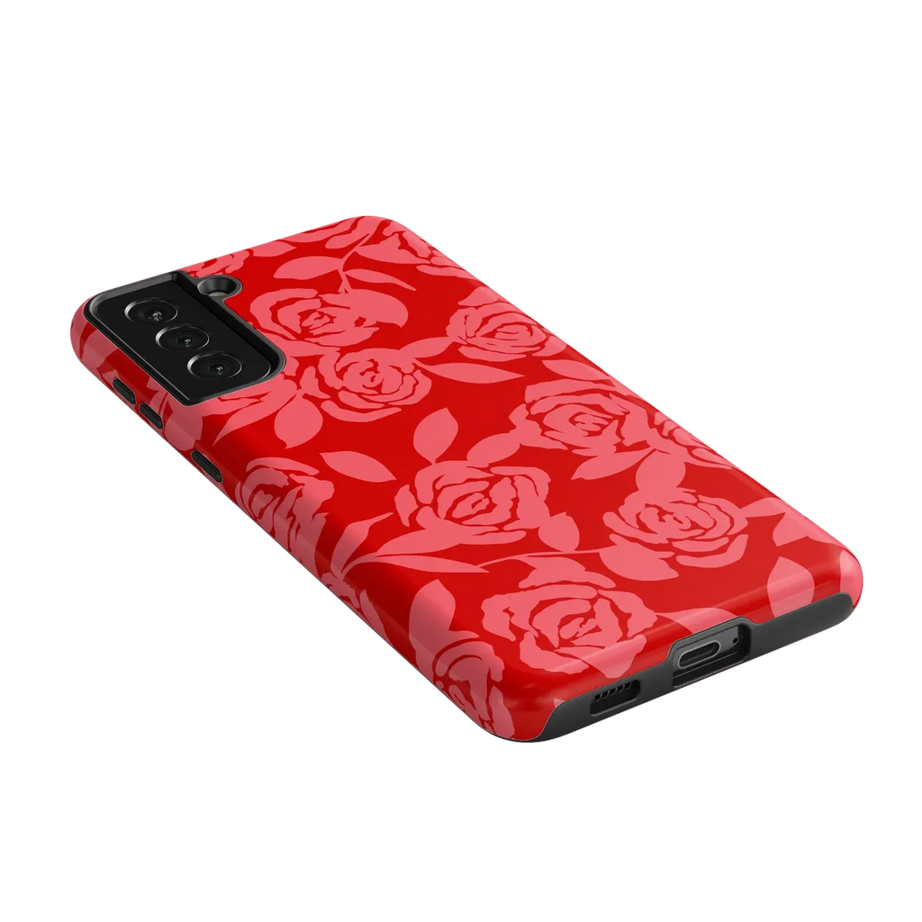 Final Rose | Red & Pink Floral Case