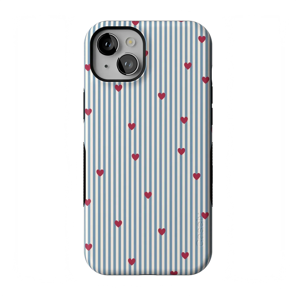 Love Lines | Blue Stripes Case