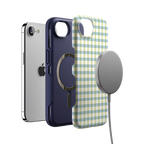 Pastel Picnic | Blue & Green Gingham Case
