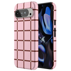 Uptown Gridlock | Pink Checkerboard Case