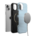 On the Dot | Blue Polka Dot Case