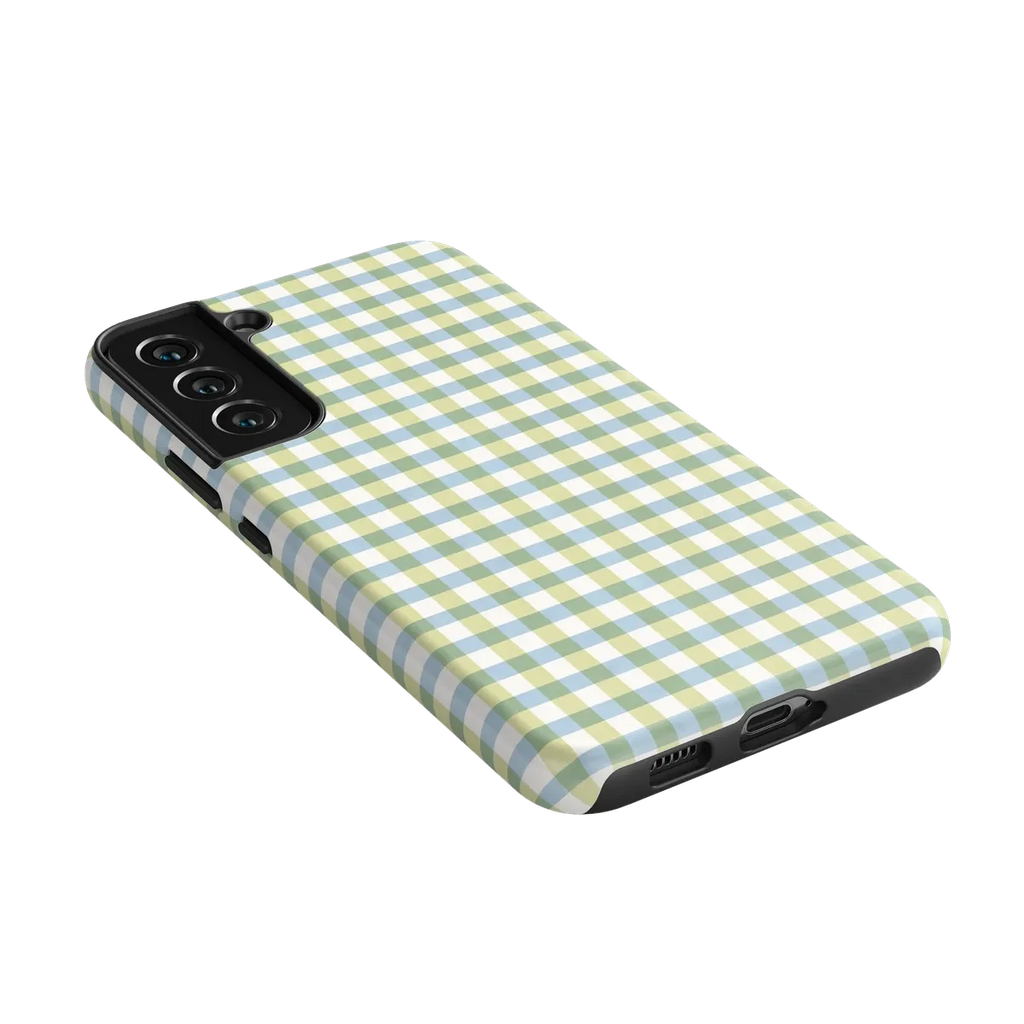 Pastel Picnic | Blue & Green Gingham Case