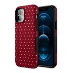 On the Dot | Maroon Polka Dot Case