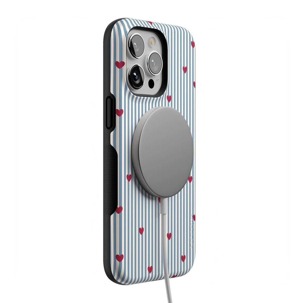 Love Lines | Blue Stripes Case