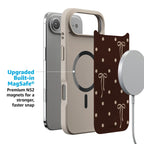 Teddy Bows | Brown Polka Dot Case