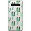 Cactus Patterned Clear Floral Samsung Case