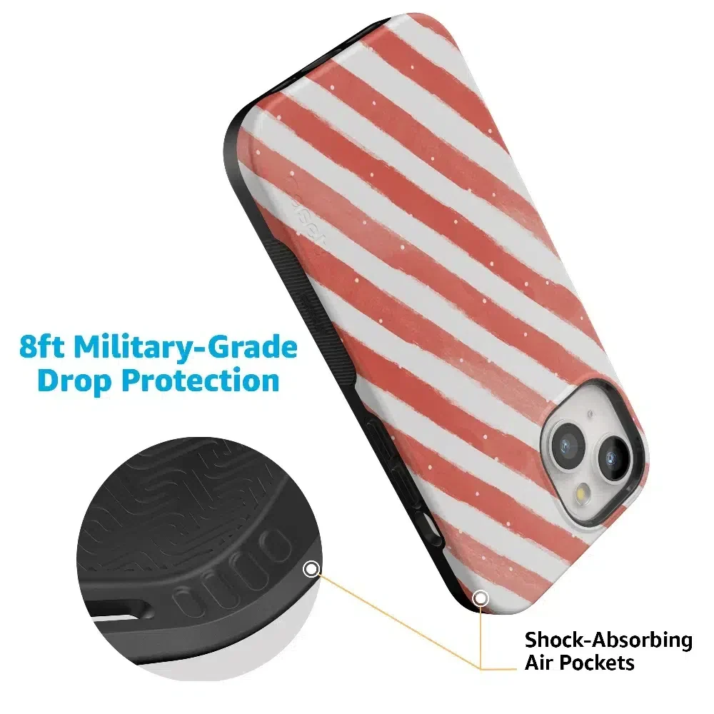 Candy Cane Lane | Peppermint Stripes Case