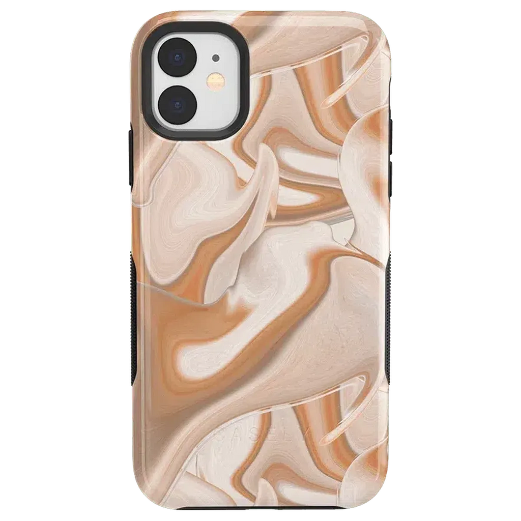 Caramel Delight | Marble Swirl Case