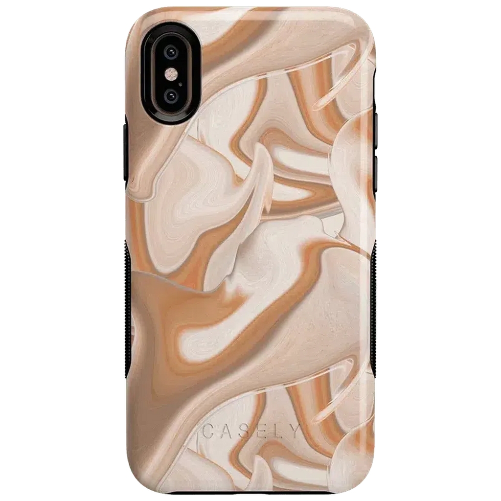 Caramel Delight | Marble Swirl Case