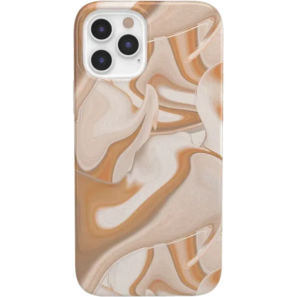 Caramel Delight | Marble Swirl Case