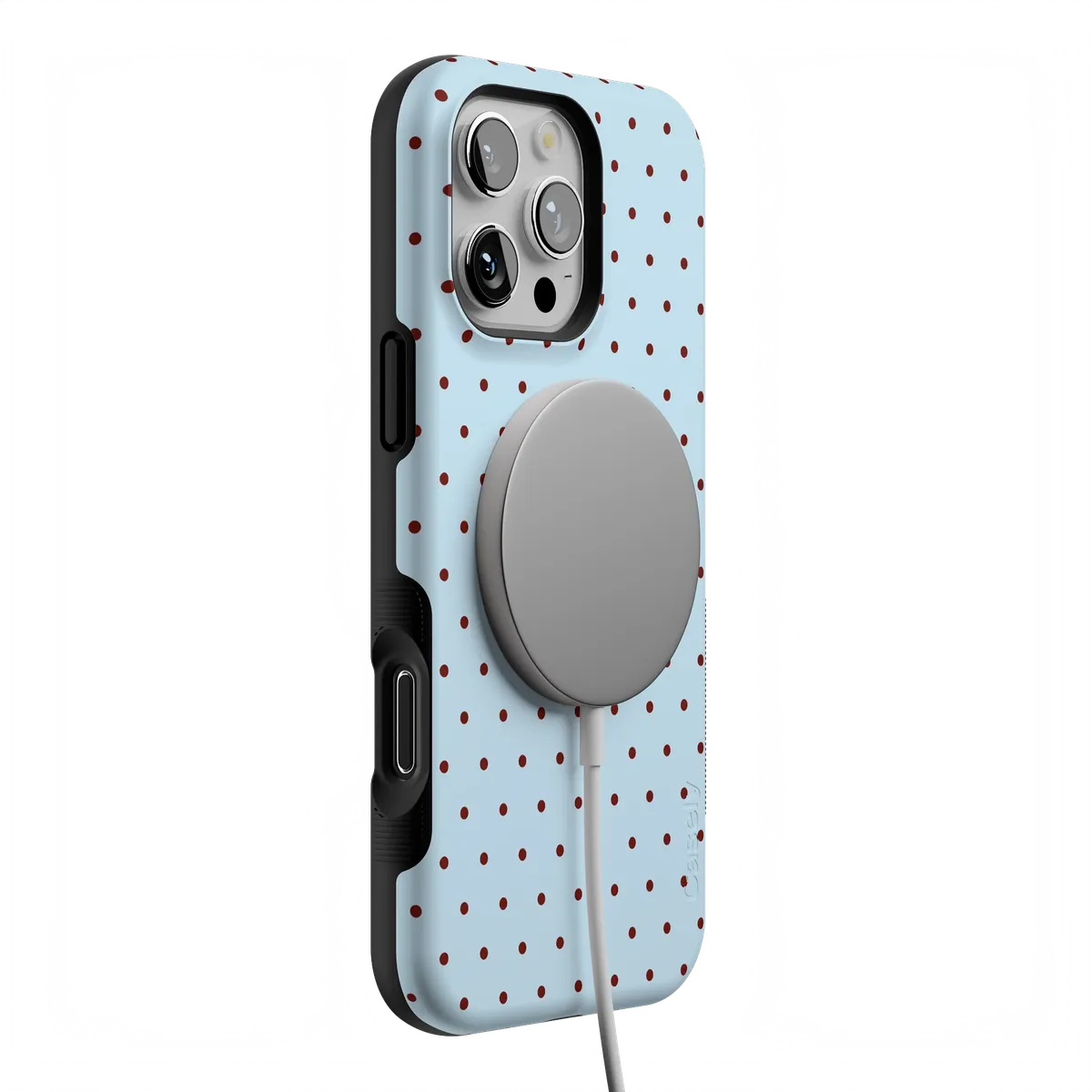 On the Dot | Blue Polka Dot Case
