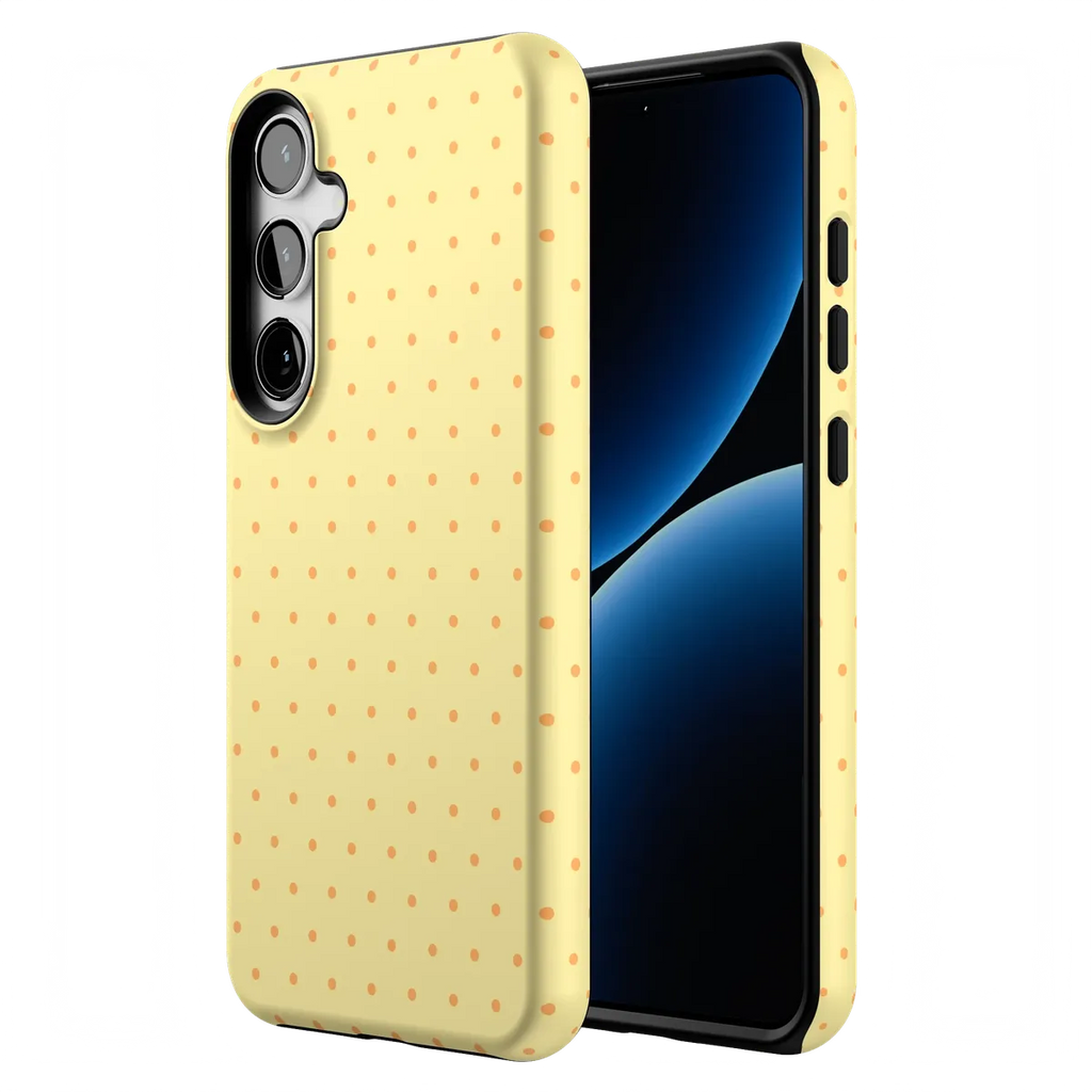 On the Dot | Yellow Polka Dot Case