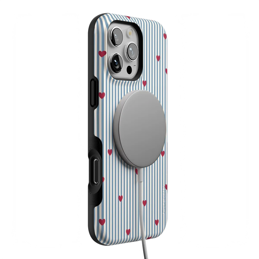 Love Lines | Blue Stripes Case