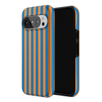 Go New York | Blue & Orange Stripes Case