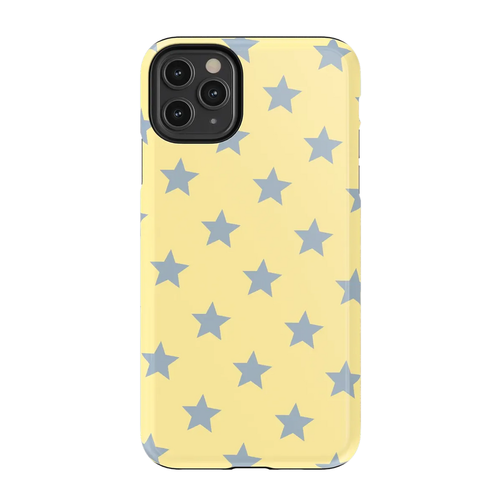 Shine Bright | Butter Yellow Stars Case