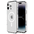 On the Dot | White Polka Dot Case