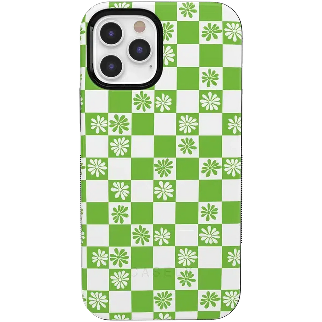Check Mate | Daisy Checkerboard Floral Case